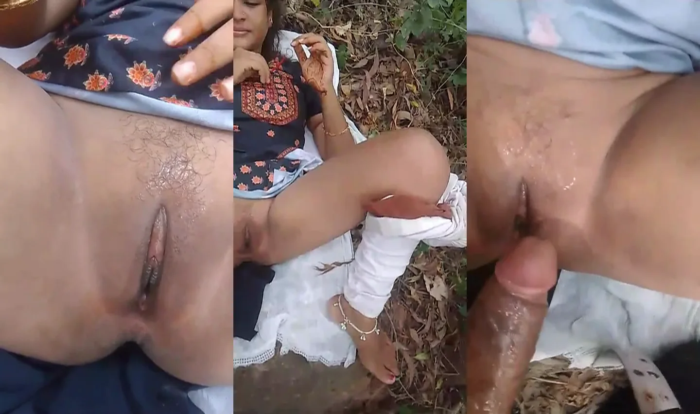 Mallu Village Bhabhi Tight Pussy Fucked Outdoor by Lover